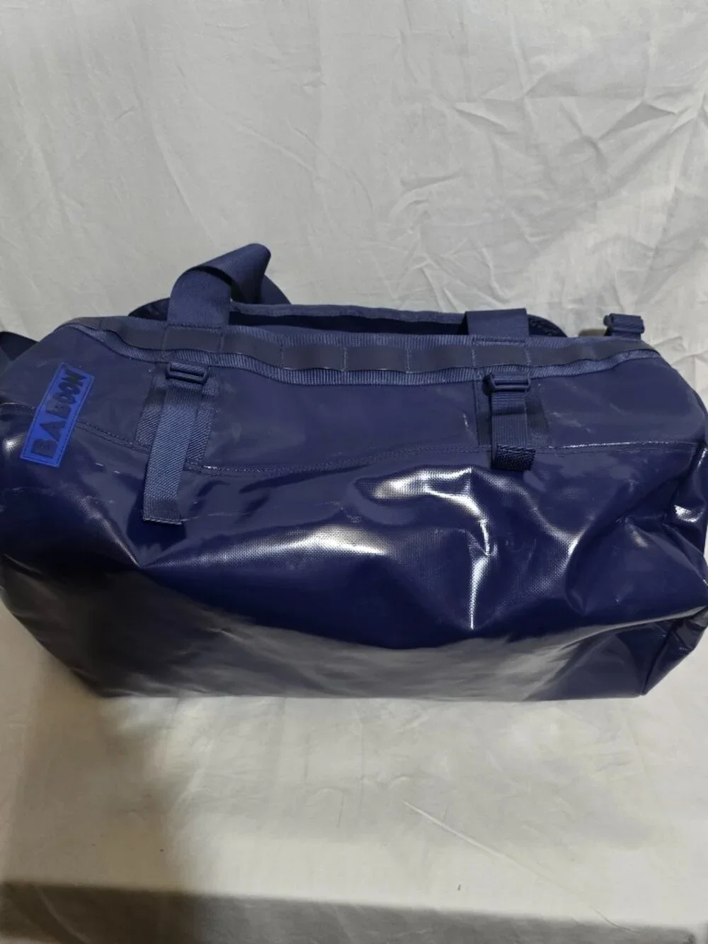 Baboon to the Moon Go Bag 40L Duffle Backpack - Blue